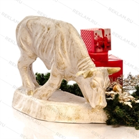 новогодний декор бычок