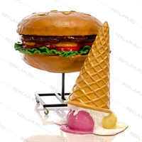 Муляж Гамбургер