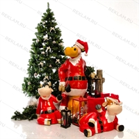 Фигуры для новогоднего декора Коровки Фигуры для новогоднего декора Коровки