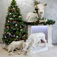 Новогодний декор для офиса