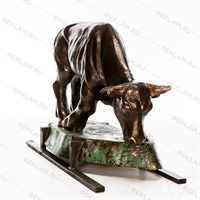 Бычок средний, стеклопластик - фото 23908