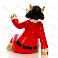 декоративная фигура коровка