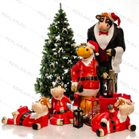 декоративные фигурки к новому году