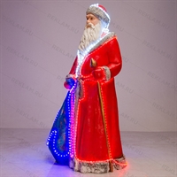 Ростовая фигура с подсветкой Дед мороз - фото 23949 Ростовая фигура с подсветкой Дед мороз - фото 23949