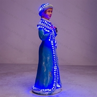 Ростовая фигура с подсветкой Снегурочка - фото 23962