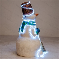 Ростовая фигура с подсветкой Снеговик - фото 23972