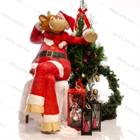 Корова новогодняя