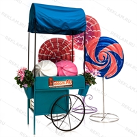 рекламная тележка