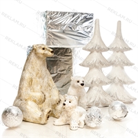 новогодние фигуры медведи