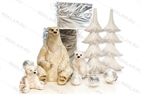 Комплект фигур Медведица с медвежатами