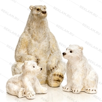 Комплект фигур Медведица с медвежатами