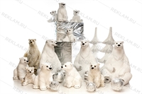 Комплект фигур Белые медведи