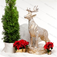 новогодняя фигура олень