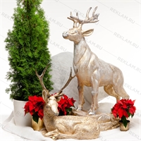 новогодняя фигура олень