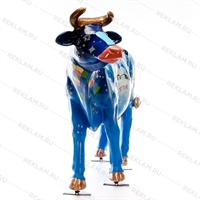 рекламная фигура корова