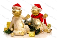 новогодняя фигура коровка