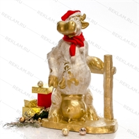 новогодняя корова