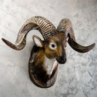 Панно декоративное голова Барана