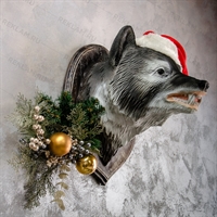 Панно настенное голова Волка Панно настенное голова Волка