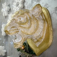 Декоративное панно голова тигра