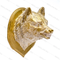 панно на стену  голова волка