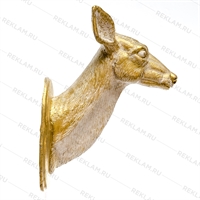 Панно на стену голова Оленихи, новогодний декор