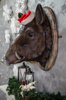 настенное панно голова кабана