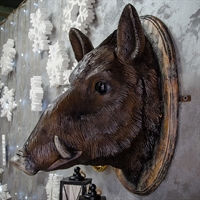 настенное панно голова кабана