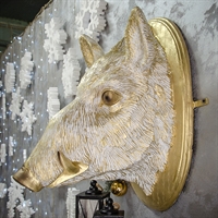 панно на стену голова кабана