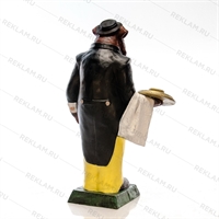 Рекламная фигура Бульдог официант