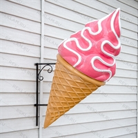 настенный муляж рожок мороженого