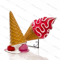 муляж рожок мороженого