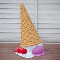 макет рожок мороженого