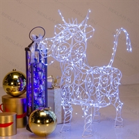 металлическая фигура корова