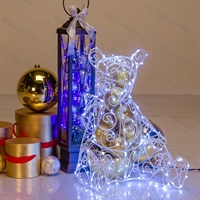 Световая фигура Медведь с медом