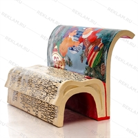 Лавка книжка для детских площадок