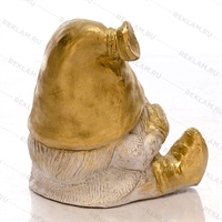 новогодняя фигура гном из полистоуна