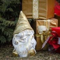 фигура гнома новогодний декор