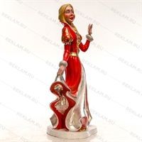 фигура снегурочки из пластика