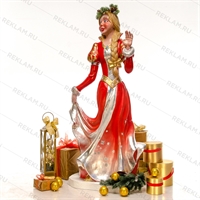 фигура снегурочки к новому году