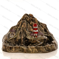 фонтан маяк на скале