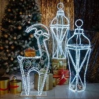 светящийся декор на новый год