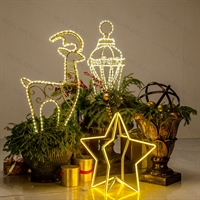 светящийся декор на новый год