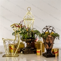 новогодние декорации олени