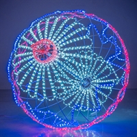 световая фигура шар