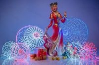 новогоднее оформление витрин