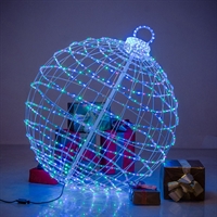 новогодний шар светящийся новогодний шар светящийся