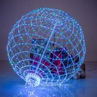 новогодний декор светящийся шарик новогодний декор светящийся шарик