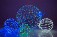 Новогодний шар светящийся - фото 26658 Новогодний шар светящийся - фото 26658