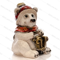 объемная фигура мишка с фонариком